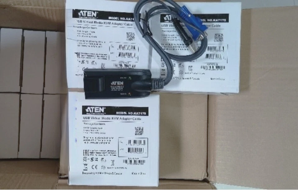 Original Nagelneu KA7175 KVM Modul USB VGA RJ45 Switch Umbaukopf - Bild 1 von 1