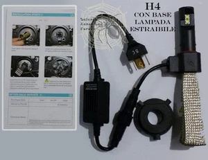 Lampada H4 Anabb + Abbagliante 6000K LED CREE 3000LM CANBUS Harley Davidson - Foto 1 di 1