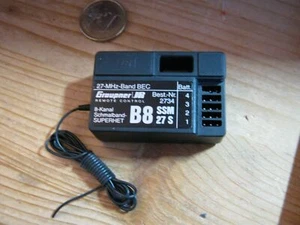 Empfänger Graupner B 8 SSM (27 Mhz) - Bild 1 von 1