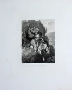 Grafensprung Ritter Wolf von Eberstein Murg Märchen Schwarzwald Trinkhalle Sage - Bild 1 von 1