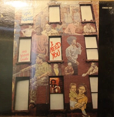 REV. ISAAC DOUGLAS and WATSON *I Need You* 1980 GOSPEL SERMON LP on CREED 3097 Foto 1 de 2