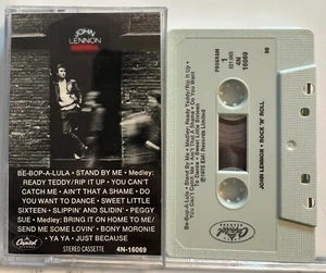 John Lennon : Rock 'n' Roll (Cassette Tape Capitol Records) *Very Good* - Picture 1 of 2