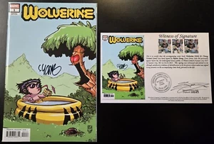 Wolverine (2020) #1 Young Variant SIGNED by Skottie Young with Notarized WOS - Picture 1 of 6
