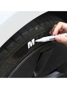 Car Tyre Tire Paint Pen Permanent Oil Based Marker Waterproof White - Picture 1 of 2