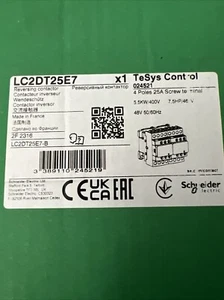 SCHNEIDER ELECTRIC LC2DT25E7 / LC2DT25E7 (BRAND NEW) - Picture 1 of 2
