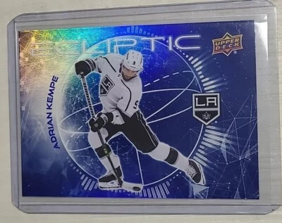 2023-24 Upper Deck Series 2 Adrian Kempe Ecliptic Card #EC-8 LA Kings SP - Image 1 of 2