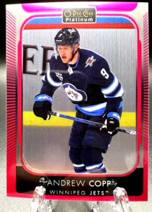 2021-22 O-Pee-Chee Platinum Matte Pink Andrew Copp #165 Jets - Picture 1 of 3