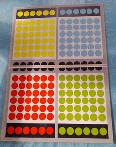 Würfelspiel "Setz drauf "Spielbrett, 50er JAHRE  - Bild 1 von 4