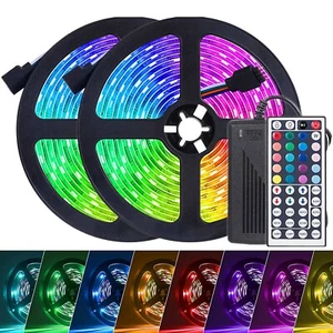 10m LED Band Streifen RGB Stripe Leiste Licht 5050 SMD Lichtschlauch Dimmbar - Bild 1 von 7