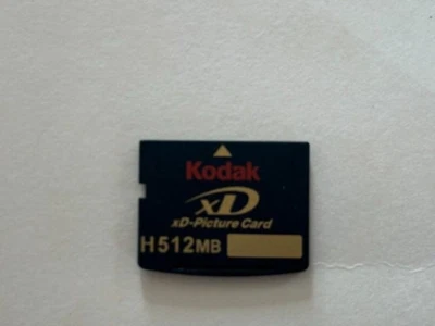 xD Picture Card - Kodak 512MB - Camera Photo Card - Image 1 of 2