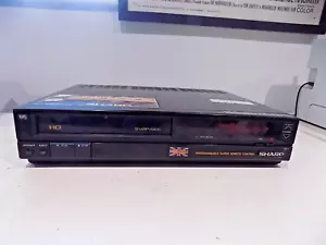 Sharp VC-T72HM Vintage VHS VCR Video Cassette Recorder FAULTY SPARES/PARTS - Picture 1 of 9