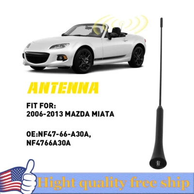 Haste de antena de rádio Mazda Miata FIT 2006-2013 fabricante de equipamento original nova em folha NF47-66-A30A - Imagem 1 de 4
