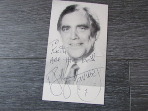 Bill Tarmey Jack Duckworth in Coronation Street Original Hand Signed Cast Card