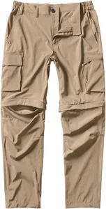 Mens Hiking Convertible Pants Outdoor Waterproof Quick Dry Zip off Lightweight F - Picture 1 of 6