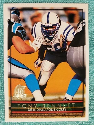1996 TOPPS TONY BENNETT #211 INDIANAPOLIS COLTS  - Image 1 of 4