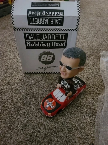 DALE JARRETT BOBBING HEAD UPS COKE COLA NASCAR FIGURE Cover