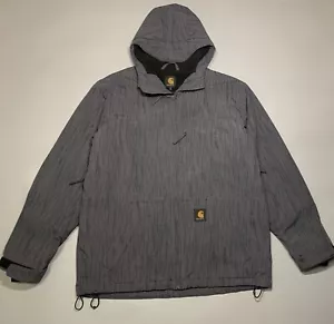 Carhartt WIP Crest Gray Zip Jacket Size M - Picture 1 of 21