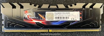 F4-2400C15S-8GRK G.Skill Ripjaws 4 8GB PC4-19200 DDR4-2400MHz non-ECC CL15 DIMM - Image 1 of 2