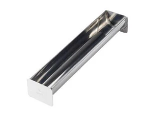 Matfer Bourgeat Stainless Steel Buche Cake Mold, Rounded Bottom, USED - Picture 1 of 14