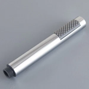 Bathroom Round Microphone Style Stainless Stell Hand Held Shower head 8hh166 - Picture 1 of 7