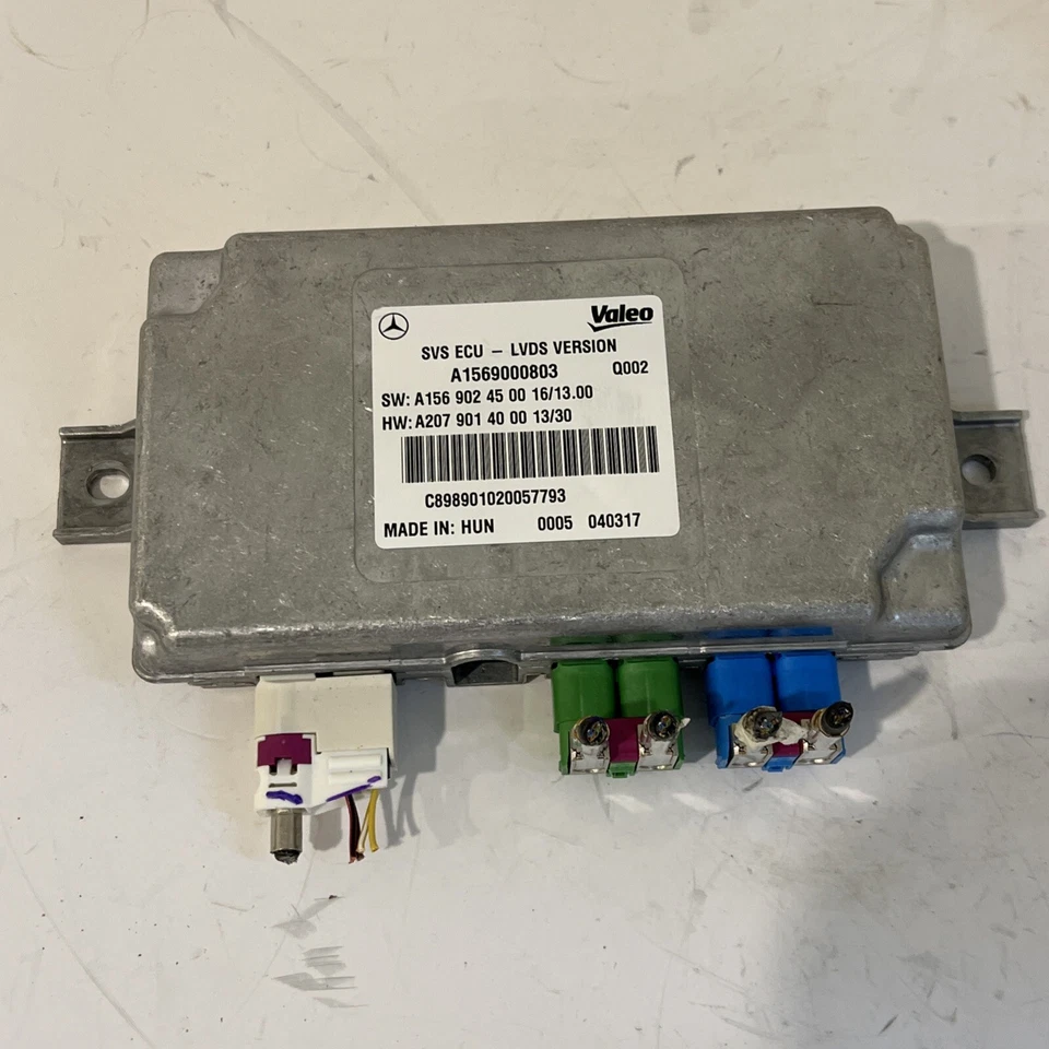 2017 MERCEDES GLE400  SURROUND VIEW CAMERA CONTROL MODULE A1569000803 OEM - Imagem 1 de 4