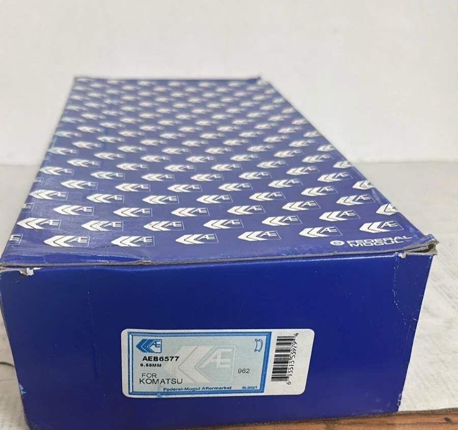 CONROD BEARING AE B6577 .50 FOR Komatsu 6127-31-3042 D355 BULLDOZER S6D155 6Cyl. - Image 1 of 4