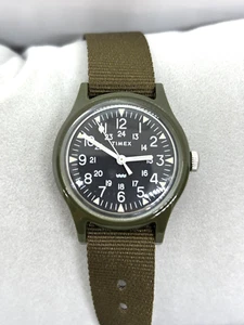 TIMEX TW2T33700 wristwatch Japan limited Camper original 29mm Olive NEW - Picture 1 of 17