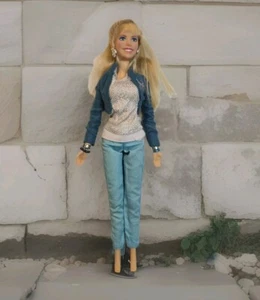 Disney Hannah Montana Live in Concert Doll Barbie Old Blue jeans Untested C82 - Picture 1 of 12