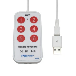 6 programmable keys USB Android Handle Switch custom Mini keyboard micro  - Picture 1 of 4