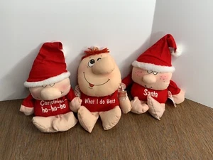 Russ Berrie Wilbur & Friends Loving You Is What I Do Best Weihnachten Plüsch Set 3 - Bild 1 von 10