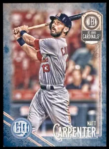 2018 Topps Gypsy Queen #29 Matt Carpenter Indigo /250 - Picture 1 of 2