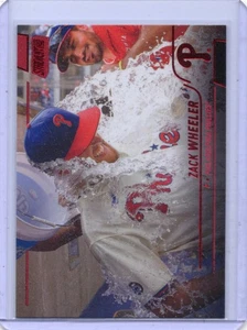 2022 Topps Stadium Club - Zack Wheeler #149 Red Foil Philadelphia Phillies - Picture 1 of 2