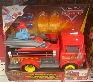 Disney Pixar Cars Firefighting RED & Guido BIG Scale Playset 2025 NEW SAVE 10% + - Picture 1 of 1