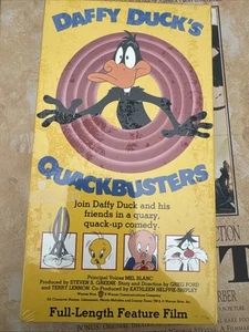Daffy Ducks Quackbusters (VHS, 1993) SEALED NEW - Imagen 1 de 7