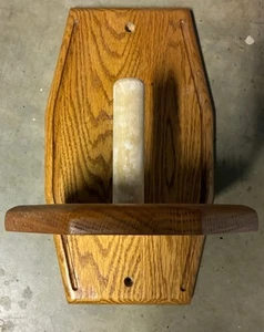 Wandhalterung Holzkegel Kreidehalter/Pool Handkreidehalter/Pooltisch Zubehör - Bild 1 von 2