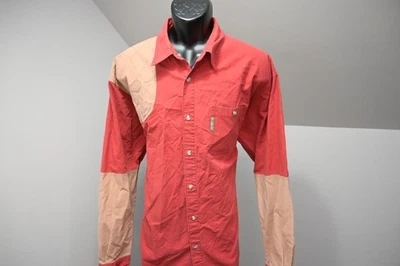Columbia Padded Hunting Long Sleeve Red Rugged Camp Button Up Shirt Mens XL - Image 1 of 4