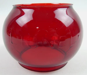 Vintage Lionel Embossed Red Globe ONLY for LCCA Metal Railroad RR Lantern - Picture 1 of 6