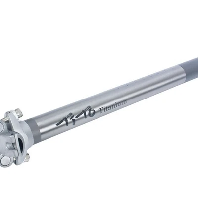 Ti Full Titanium Road Mountain E-Bike Bicycle Seatpost 31.6mm 350mm Ti Post - Image 1 of 4