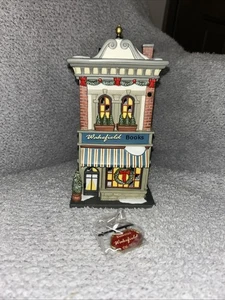 Department 56 Christmas in The City Wakefield Books - Raro Ritirato 2013 #4025243 - Foto 1 di 10