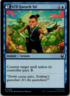 It'll Quench Ya! C Avatar HOLO: The Last Airbender 58 NM - Image 1 of 2