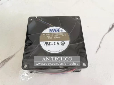 1PC AVC DYTB0838B8G 48V 1.0A 8038 PWM High speed cooling fan - Bild 1 von 3