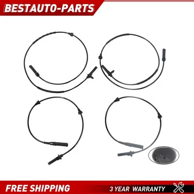 4x Front and Rear L&R ABS Speed Sensor Fit for BMW X5 X6 34526771776 34526771777 Foto 1 de 4