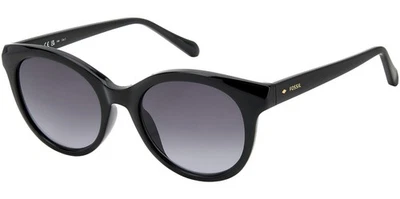 Gafas de sol redondas negras para mujer Fossil con lente degradada - FOS3146GS 0807 9O Foto 1 de 3