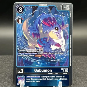 Gabumon BT17-019 R Digimon Card - Picture 1 of 2
