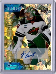 Filip Gustavsson Allure Golden Goalies Auto 2023-24 Upper Deck #GG-7 Auto - Picture 1 of 2