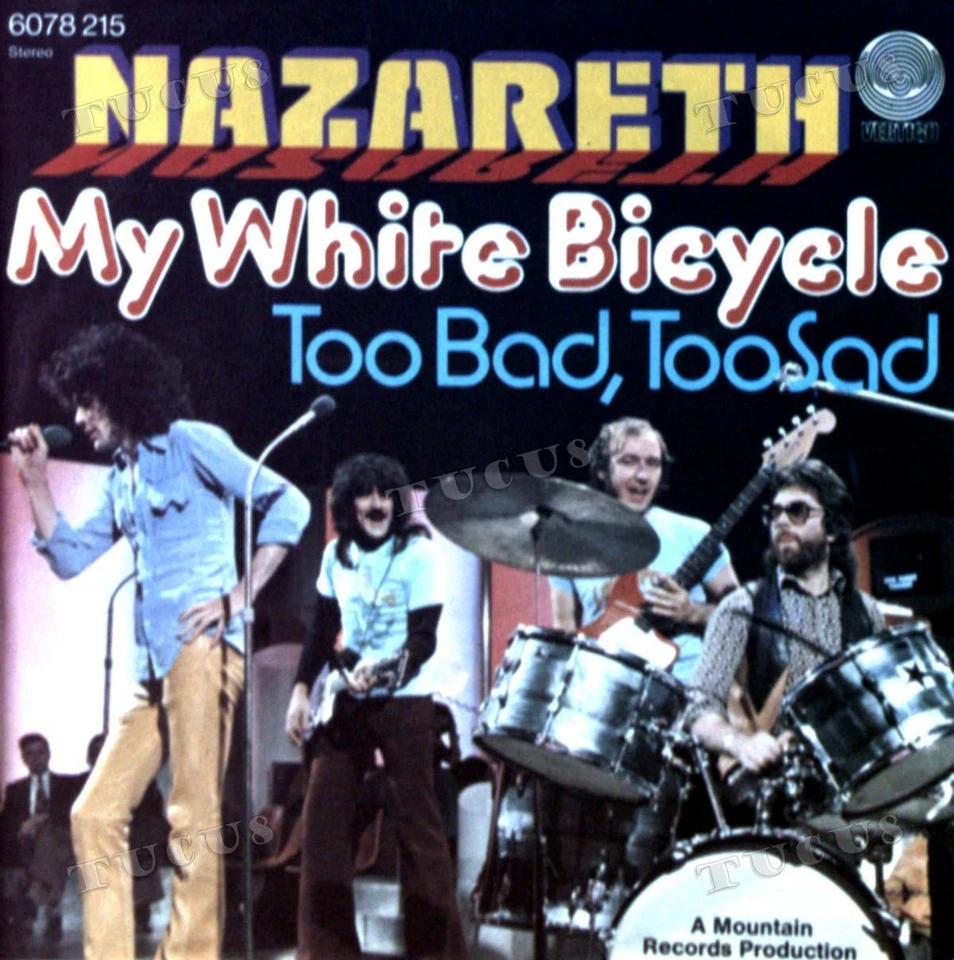 Nazareth - My White Bicycle 7" (VG+/VG+) '* - Image 1 of 1