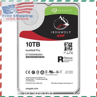 Seagate IronWolf Pro ST10000NE0004 - Image 1 of 3