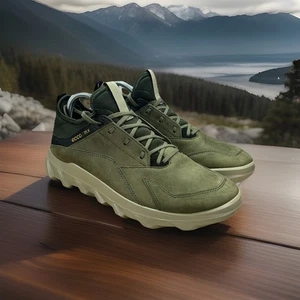 Ecco MX Low Herren Sportschuhe Gr. 40 (6-6,5) olivgrün gebraucht - Bild 1 von 8
