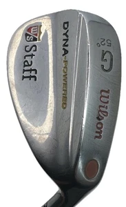 Wilson Staff Forgiato Dyna Powered Gap Wedge 52° Cuneo Flex Acciaio Albero Grasso RH - Foto 1 di 6