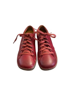 Scarpa da passeggio Groundhog Nipgon in pelle da donna 38 (7,5 US) rossa nuova $238 - Foto 1 di 7
